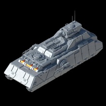 imperial pesado tanque loja 40k assalto Estrela martelo guerra guerras legião Império 28mm 35mm 25mm repulsor 3d print model - Mito3D