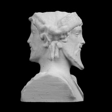 double head hermes union des mus es nationaux paris scan 3d print model - Mito3D
