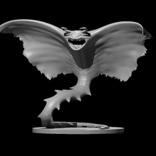 cloaker tabletop ray manta 3d print model - Mito3D