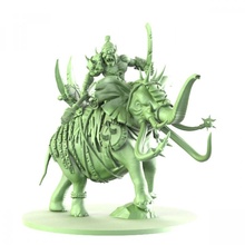 canavar savaş fil masaüstü Sanat ejderhalar epik şekil oyunlar binmek ork Warhammer masa oyunu öfke zindan 32mm yüzleşme Oliphant Hannibal 3d print model - Mito3D