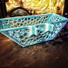 2 Kahve filtre Kulp destek Voronoi üstüne dökmek 3d print model - Mito3D