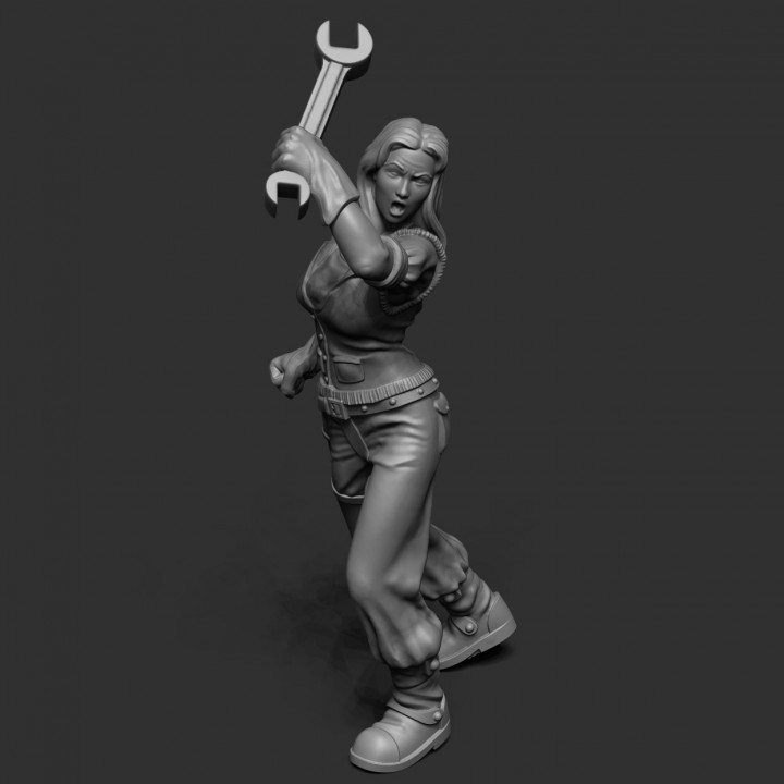 julie tabletop engineer firefly cowgirl browncoat western browncoats 3D print model - Mito3D