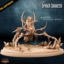 aerilith diosa 39 brujo mesa épico fantasía mini modelo monstruo rpg miniatura araña monstruos juego base papel heroes guerra calabozo d heroína guerreros pionero 3d print model - Mito3D