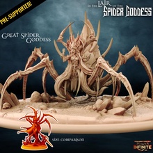 ótimo aranha deusa tampo mesa épico fantasia mini modelo monstro rpg miniatura monstros jogo tabuleiro base Função Heróis guerra masmorra d guerreiros descobridor infinito aranhas 3d print model - Mito3D