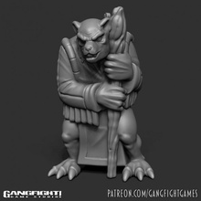 nandi occidental ours garou chaman cryptid 3d print model - Mito3D