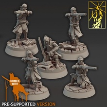 dragon Empire Tanagashima table miniatures infanterie forger Titan tireurs 3d print model - Mito3D