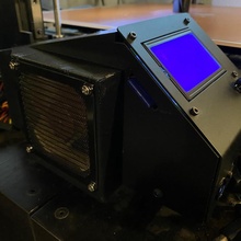 gmax 2 create 92 mm fan enclosure case mount cooling gcreate gmax2 3d print model - Mito3D