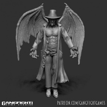 mr kreeper tabletop demon monster movie creeper western jeepers creepers 3d print model - Mito3D
