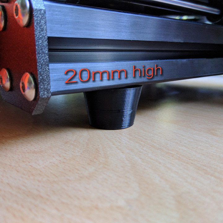 prusa i3 mk3s vibration dampening feet upgrade i3-mk3s vibration-dampening-feet 3d-printer-parts 3D print model - Mito3D