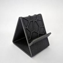 Voronoi phone suporte aparelhos eletrônicos Smartphone holder smartphone voronoi design mount 3d print model - Mito3D