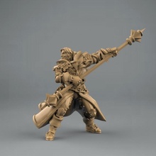 paladino poste tavolo fantasia soldato gioco guerra 3d print model - Mito3D