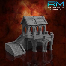 stormguard chapel tabletop building fantasy stone terrain wargaming d&d scenery 3d print model - Mito3D