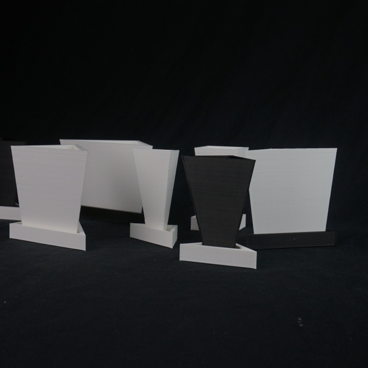 tangram l'éducation formes planteurs 3D print model - Mito3D