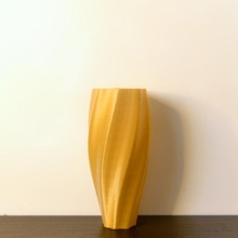 wellig Vase parametrisch Heuschrecke Wellen Vasemode 3d print model - Mito3D