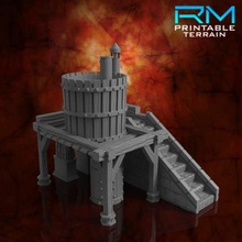 Sturmwache Brauerei Tischplatte Gebäude Fantasie Stein Terrain Wargaming Landschaft 3d print model - Mito3D