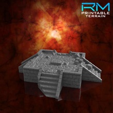stormguard scout post tabletop building fantasy stone terrain wargaming d&d ruins scenery rubble 3d print model - Mito3D