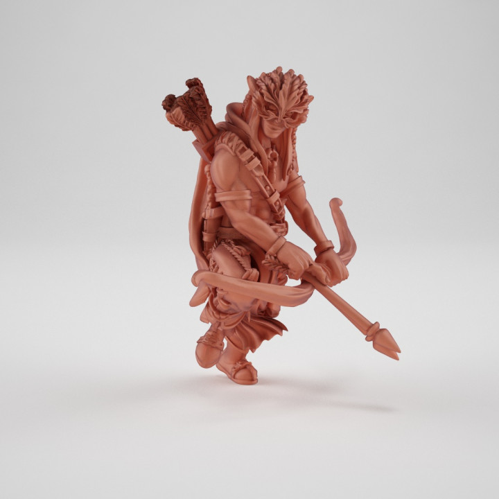 Sylvan elf masaüstü okçu fantezi oyunlar yüzük rpg Warhammer Odun Kral Warcraft zindan mmorpg ot Legolas 3D print model - Mito3D