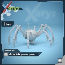robotik dev örümcek masaüstü 3d print model - Mito3D