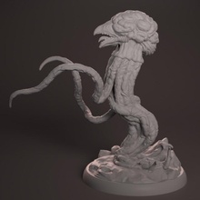 grell tabletop creature figure monster rpg wargaming miniature tentacles dnd critter 3d print model - Mito3D
