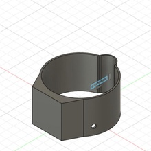 mod case fusion360 cyrclephone 3d print model - Mito3D