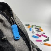 replacement zip toggle fob bag keyring coat tab rucksack satchel zips 3d print model - Mito3D