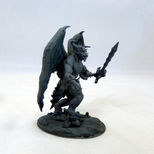 Balor demônio tampo mesa miniaturas masmorras Dragões abismo dndmini mineiro Balordemon 3d print model - Mito3D