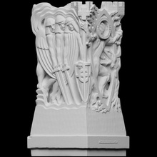 Christus Reich Tod Scan Kunst Jesus Skulptur Religion Schweden Museum Openglam artec eva Hallwyl 3d print model - Mito3D