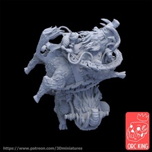 mutilator swine tabletop goblin warhammer dnd boar goblins ageofsigmar 3d print model - Mito3D