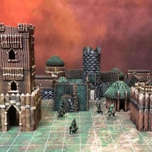 kyn finvara goblin fortress tabletop fantasy miniatures terrain wargames wargaming monsters roleplaying 32mm skirmish 30mm goblins ttrpg 3d print model - Mito3D