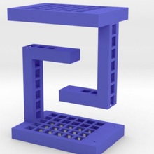 tenségrité structure impossible table décoration décor 3d print model - Mito3D