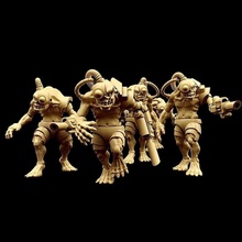 wayfarer tactics techno-thralls tabletop fantasy miniatures rpg science undead wargames wargaming scifi boardgames fiction roleplaying wargame cyborg 28mm 32mm 30mm ttrpg polymodular 3d print model - Mito3D