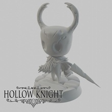epico cavo cavaliere figura In piedi fan arte Giochi video gioco carattere hollowknight teamcherry 3d print model - Mito3D