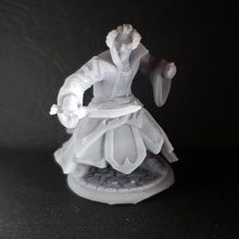 tiefling assassine tabletop demon assassin damon 3d print model - Mito3D
