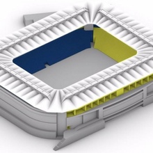 fenerbahçe İstanbul stadyum Stadion 3d print model - Mito3D
