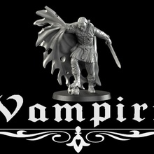 vampir masaüstü yaratık ejderhalar oyun oyunlar korku rpg oyuncaklar ölümsüz mezar masa oyunu Drakula pelerin mezarlık zindan alacakaranlık taşı ceset Transilvanya 3d print model - Mito3D