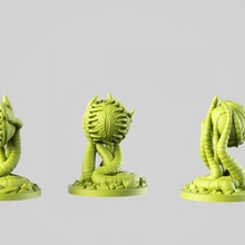 observer tabletop eye monster yellow miniature eyewear boardgame tentacle wargame dungeon 28mm mm duty 32 recon render gloomhaven observation 3d print model - Mito3D