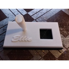 quill stand ink holder signature 3d print model - Mito3D