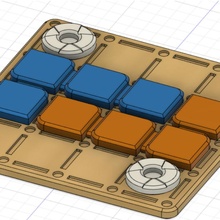 jogos magnético 3d print model - Mito3D