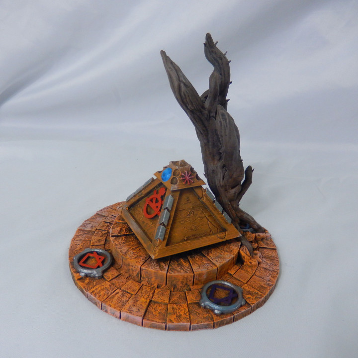 alchemy artefact tabletop games terrain tree dungeonsanddragons chaos dndmini dndterrain dnd5thedition feywilds 3dterrain 3D print model - Mito3D