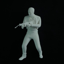michael tüfek sanat hayranı oyun gta video oyunu rockstar franklin 3d print model - Mito3D