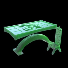 asiática tabela cadeiras pré apoiado 28mm escala cadeira construir terreno resina tampo mesa dnd espalhar artesão guilda covil 3d print model - Mito3D