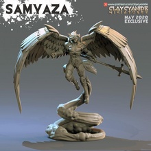 Samyaza tampo mesa miniaturas jogos guerra martelo asas anjo caído masmorras Dragões dnd descobridor jogo observador 3d print model - Mito3D