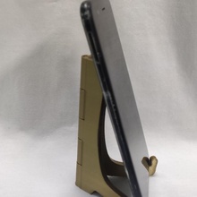 menteşeli telefon ayakta durmak gadget'lar elektronik Yazdır tabak standı baskı yeri yer platestand 3d print model - Mito3D
