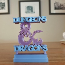 mazmorras dragones ornamento juego rol mesa d 3d print model - Mito3D