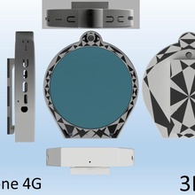 Cyrclephone 4g geometrik cyrclephone4g 3d print model - Mito3D