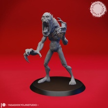 sorrowsworn - hungry tabletop miniature horror monster creepy roleplaying 28mm dnd 54mm ttrpg 3d print model - Mito3D
