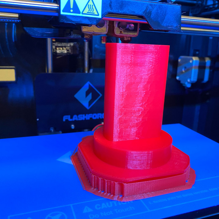 filament spool holder flashforge creator pro max 3D print model - Mito3D