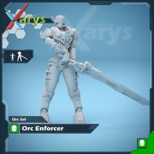 orc enforcer store scifi armored 3d print model - Mito3D