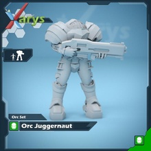 orco juggernaut Tienda ciencia ficción mech 3d print model - Mito3D