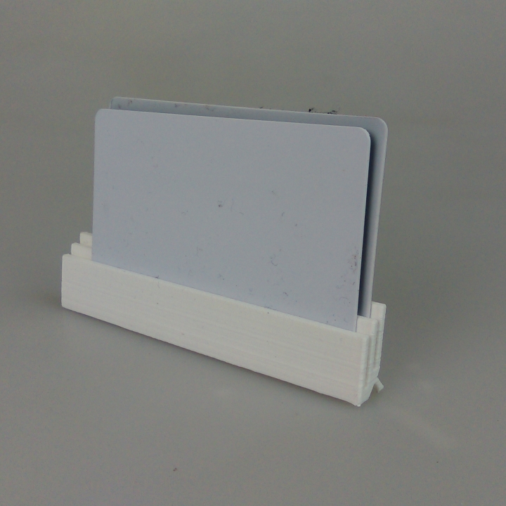 flat card Inhaber Garten 3D print model - Mito3D